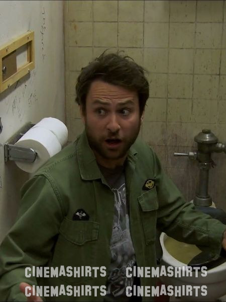 Charlie Kelly wearing the original Green Army Field Jacket on It's Always Sunny in Philadelphia